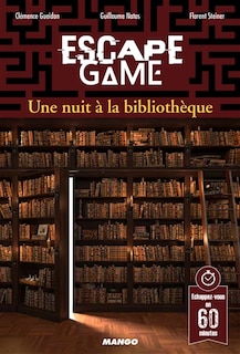 Couverture_Escape game : une nuit à la bibliothèque