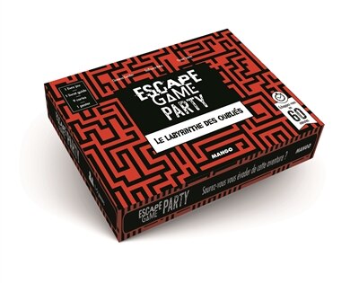Front cover_Escape game Party - Le Labyrinthe des oubliés