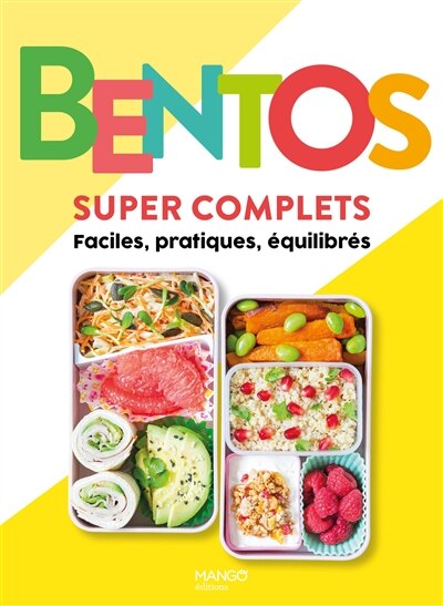 Front cover_Bento super complets : faciles, pratiques, équilibrés