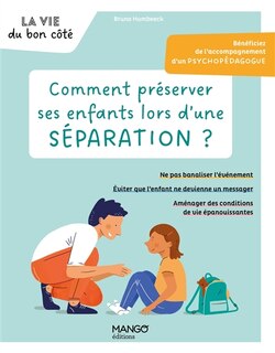 Front cover_Comment préserver ses enfants lors d'une séparation ?