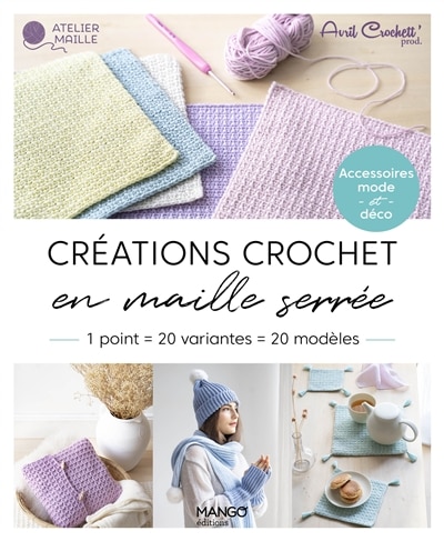 Couverture_Créations crochet en maille serrée