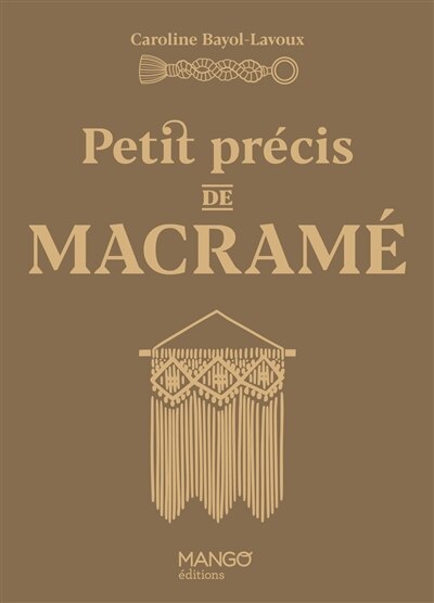 Front cover_Petit précis de macramé