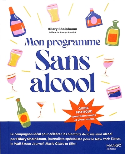 Front cover_Mon programme sans alcool : guide pratique pour boire moins et vivre mieux