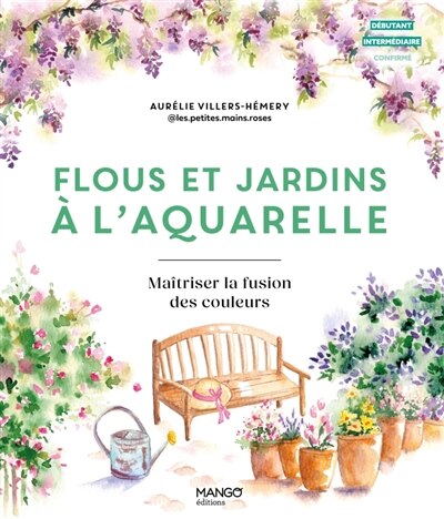 Front cover_Flous et jardins à l'aquarelle