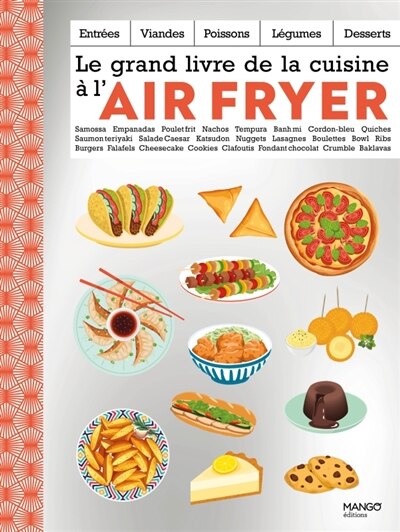 Couverture_Le grand livre de la cuisine à l'air fryer