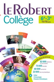 Front cover_Le Robert collège 11/15 ans