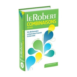 Front cover_Dictionnaire des combinaisons de mots : les synonymes en contexte
