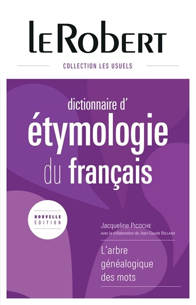 Front cover_Dictionnaire d'étymologie du français