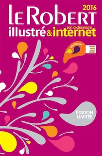 Front cover_Le Robert illustré 2016 et son dictionnaire internet Édition limitée rose