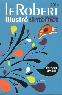 Couverture_Le Robert illustré 2016 et son dictionnaire internet Édition limitée bleue