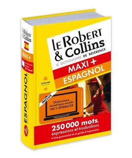 Couverture_Le Robert & Collins Maxi plus français espagnol + version téléchargeable 2016