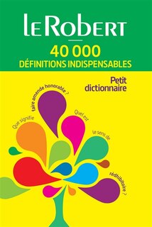 Front cover_40000 DEFINITIONS INDISPENSABLES