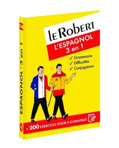 Front cover_L'espagnol 3 en 1 Grammaire, difficult&eacute;s, conjugaison