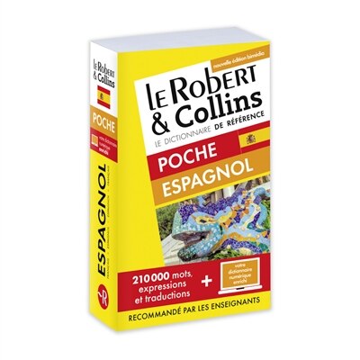 Couverture_Le Robert & Collins poche espagnol : français-espagnol, espagnol-français