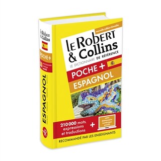 Couverture_Le Robert & Collins Poche Plus Français/espagnol 2018