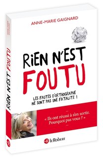 Front cover_Rien n'est foutu