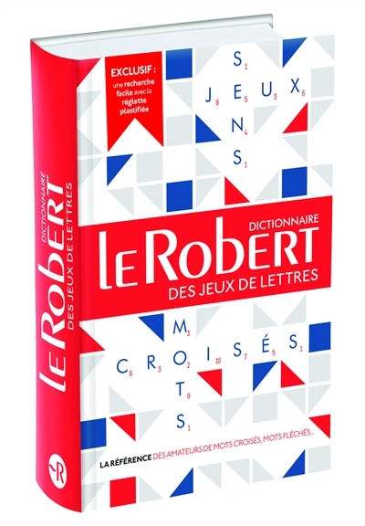 Front cover_DICTIONNAIRE LE ROBERT DES JEUX DE LETTRES