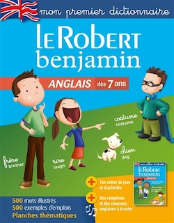 Couverture_Le Robert benjamin anglais