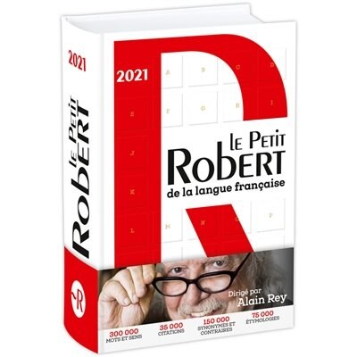 dictionnaire le petit robert de la langue française 2022
