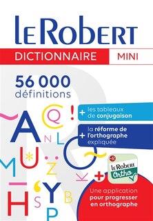 Front cover_Le Robert mini : 56.000 définitions