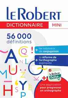 LE ROBERT MINI LANGUE FRANCAISE de COLLECTIF
