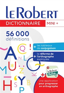 Couverture_Le Robert mini + : 56.000 définitions