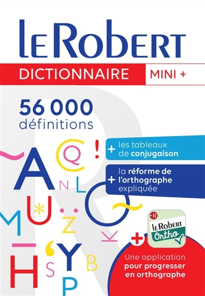 Couverture_Le Robert mini + : 56.000 définitions