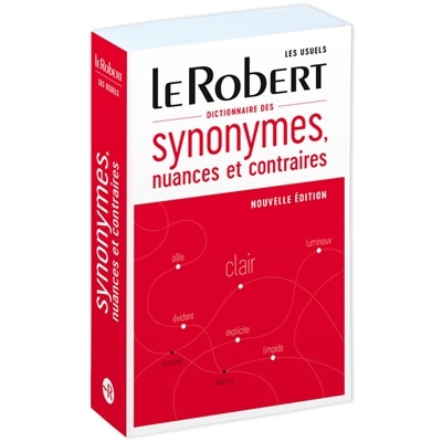 Front cover_Dictionnaire des synonymes, nuances et contraires