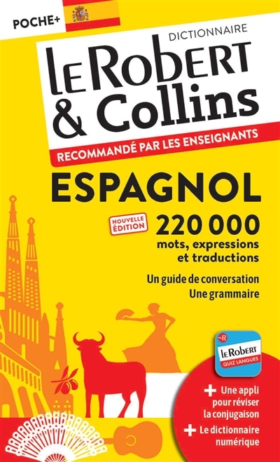 Front cover_Le Robert & Collins espagnol poche +