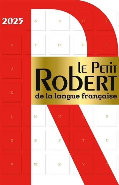 Front cover_LE PETIT ROBERT DE LA LANGUE FRANÇAISE