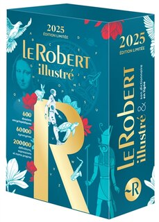 Couverture_Le Robert illustré 2025 & son dictionnaire en ligne