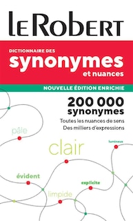 Front cover_Dictionnaire des synonymes et nuances