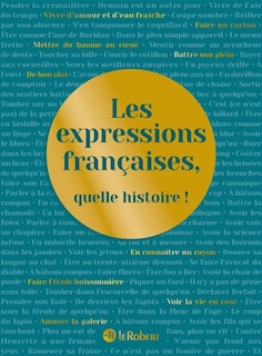 Front cover_Les expressions francaises, quelle histoire !