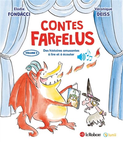 Front cover_Contes farfelus : des histoires amusantes à lire et à écouter, Vol. 2