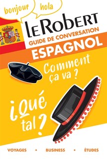 Front cover_Le Robert - Guide de conversation espagnol