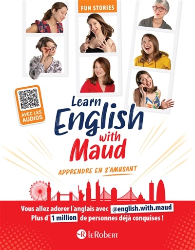 Couverture_Learn English with Maud : apprendre en s'amusant : fun stories