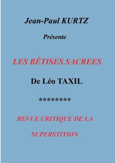 Front cover_Les Bêtises Sacrées