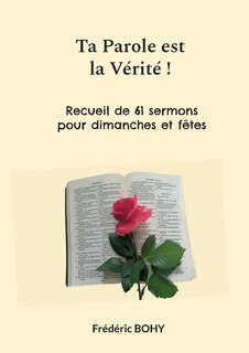 Front cover_Ta Parole est la Vérité !