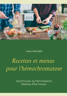 Front cover_Recettes et menus pour l'hémochromatose