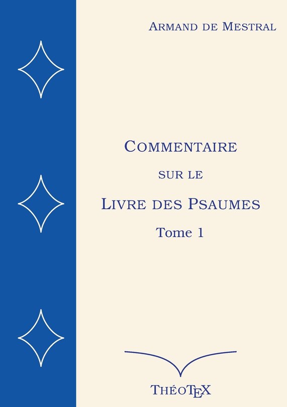 Front cover_Commentaire sur le Livre des Psaumes, tome 1