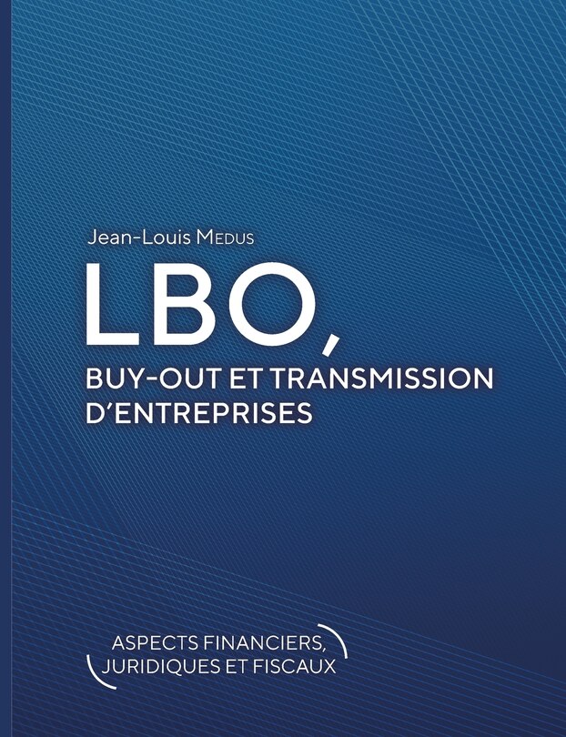 Front cover_LBO, Buy-Out et transmission d'entreprises