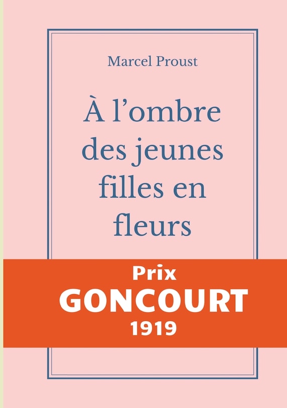 Front cover_À l'ombre des jeunes filles en fleurs