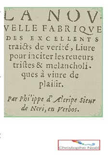 Couverture_La Nouvelle Fabrique des excellents traits de vérité