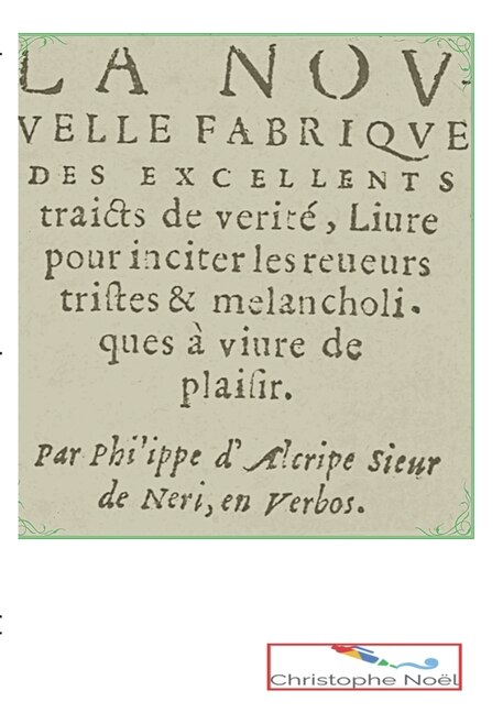 Couverture_La Nouvelle Fabrique des excellents traits de vérité