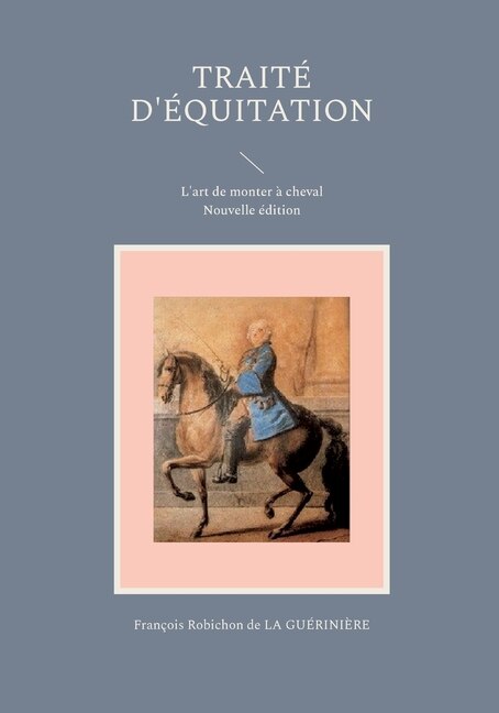 Front cover_Traité d'équitation