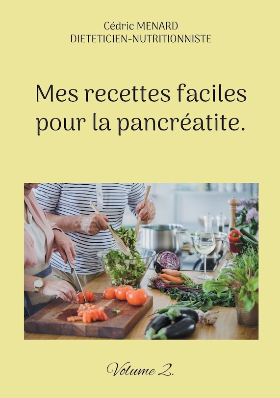Front cover_Mes recettes faciles pour la pancréatite.