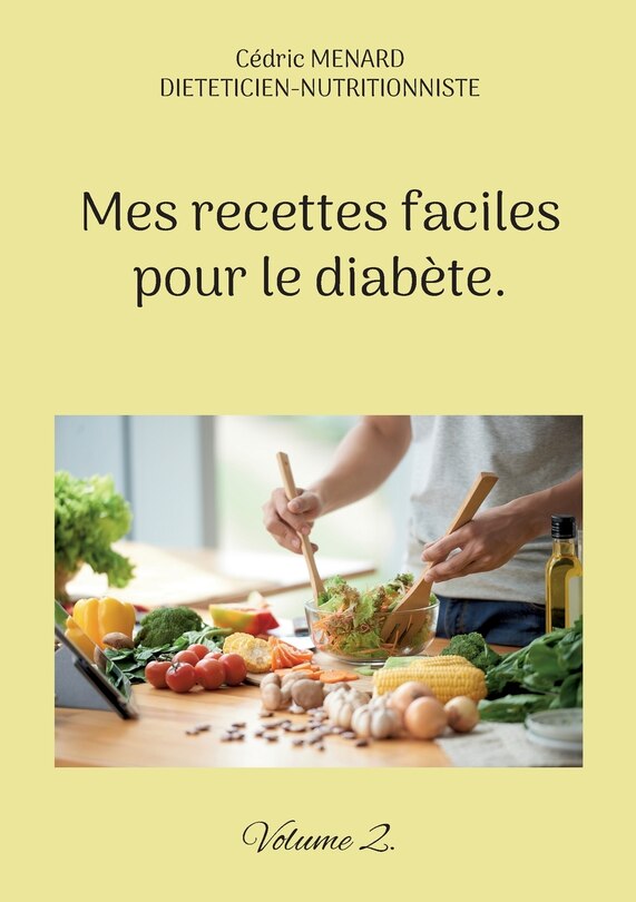 Front cover_Mes recettes faciles pour le diabète.