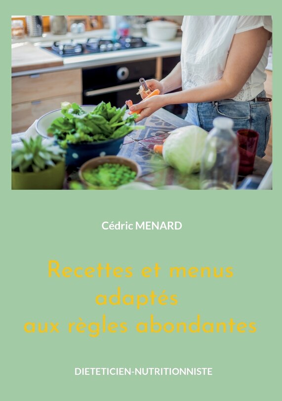 Front cover_Recettes et menus adaptés aux règles abondantes