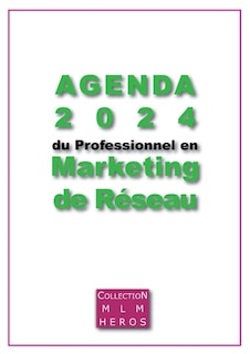 Front cover_Agenda 2024 du Professionnel en Marketing de Réseau