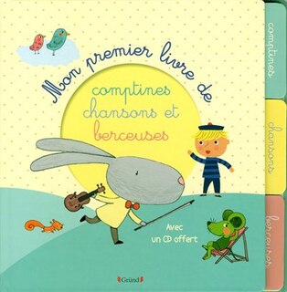 Couverture_MON PREMIER LIVRE DE COMPTINES, CHANSONS ET BERCEUSES